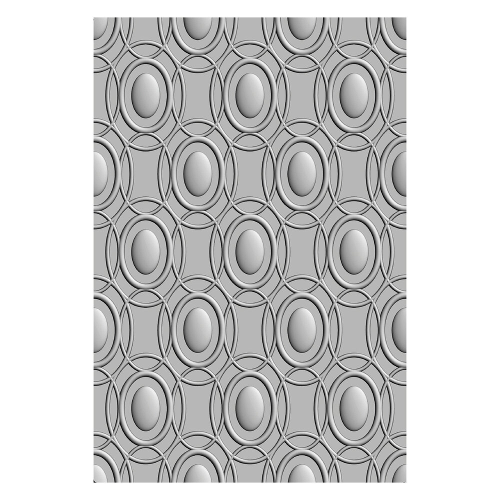 Sizzix 3D Textured Impressions by Stacey Park Cosmopolitan, Golden Rings (666700) Sizzix 3D Textured Impressions by Stacey Park Cosmopolitan, Golden Rings (666700)