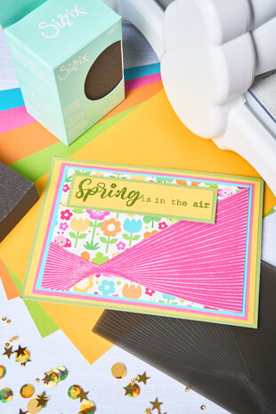 Sizzix 3D Textured Impressions by Stacey Park Cosmopolitan, French Twist (666701)