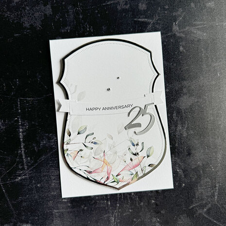 Simple and Basic Sheild w/ Banner Dies (SBD461)