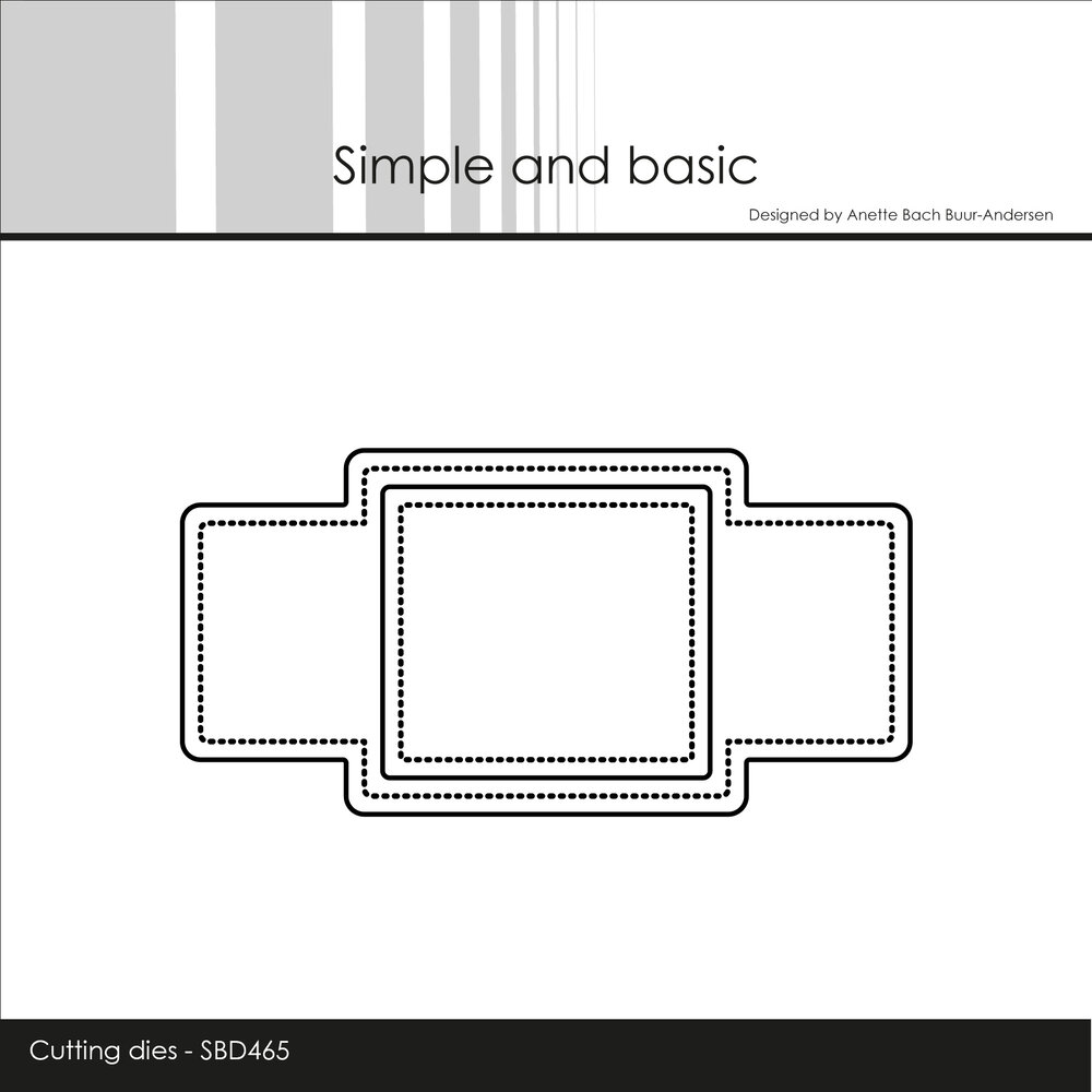 Simple and Basic Bellybelt Masculine Dies (SBD465)