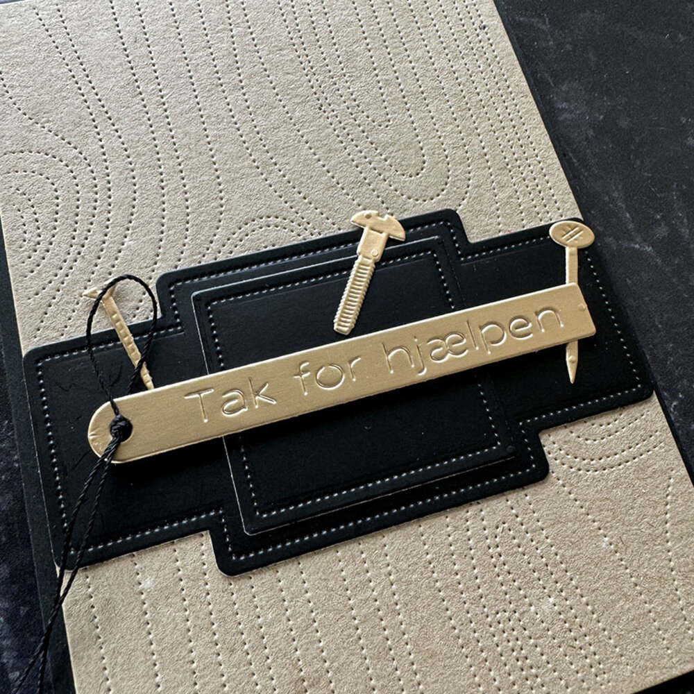 Simple and Basic Bellybelt Masculine Dies (SBD465)