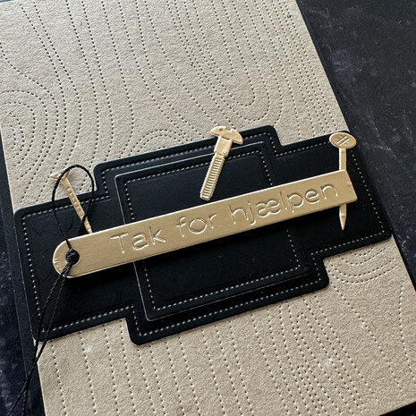 Simple and Basic Bellybelt Masculine Dies (SBD465)