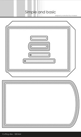 Simple and Basic A6 Envelope Dies (SBD464)