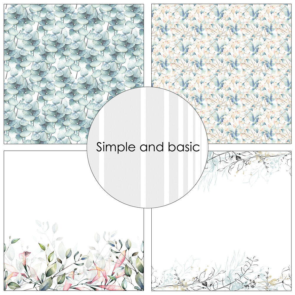 Simple and Basic A Sense of Clarity 6x6 Inch Paper Pack (SBP534) Simple and Basic A Sense of Clarity 6x6 Inch Paper Pack (SBP534)