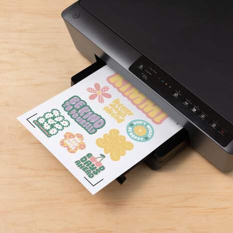 Cricut Printable Sticker Paper A4 White (8pcs) (2010361) Cricut Printable Sticker Paper A4 White (8pcs) (2010361)