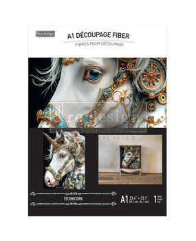 Re-Design with Prima Technicorn A1 Decoupage Fiber (1pcs) (673239)