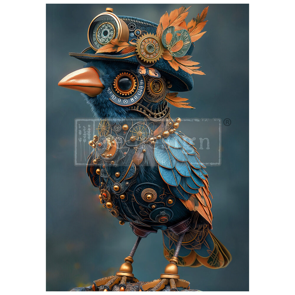 Re-Design with Prima Azure Aviator A1 Decoupage Fiber (1pcs) (673208) Re-Design with Prima Azure Aviator A1 Decoupage Fiber (1pcs) (673208)