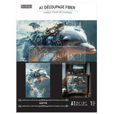 Re-Design with Prima Gearfin A1 Decoupage Fiber (1pcs) (673154)