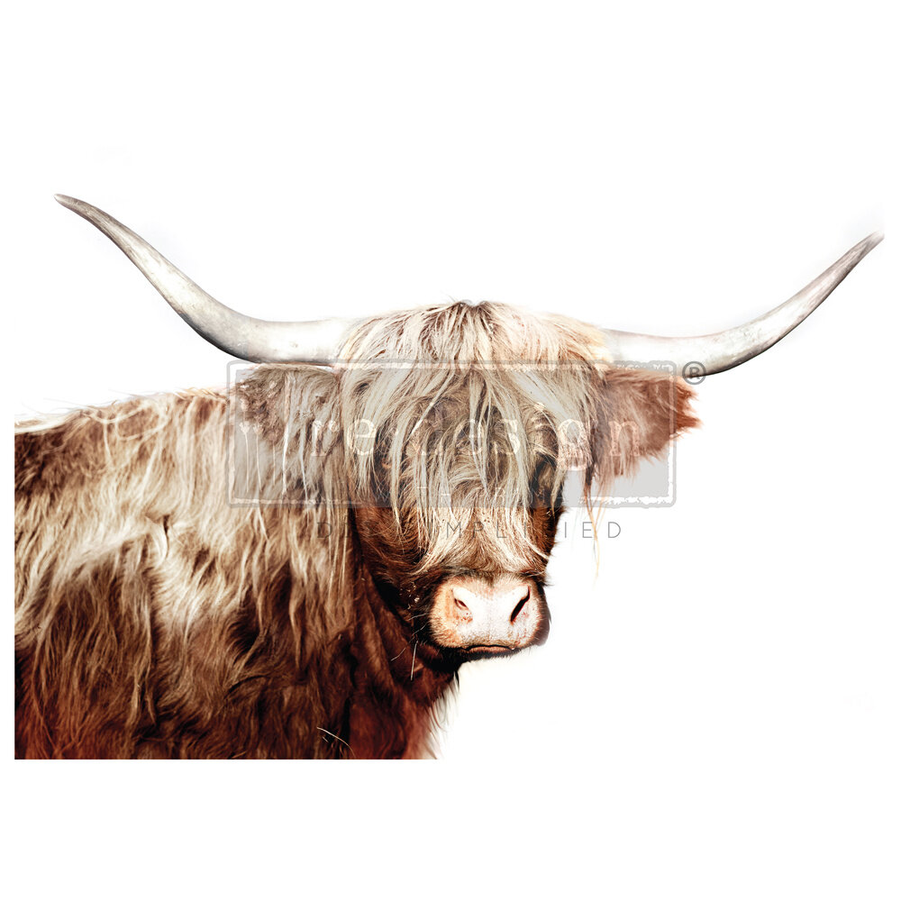 Re-Design with Prima Majestic Moo A1 Decoupage Fiber (1pcs) (672881)