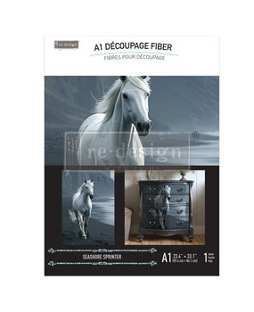 Re-Design with Prima Seashore Sprinter A1 Decoupage Fiber (1pcs) (672614)