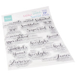 Marianne Design Clear Stamps Zomer & Ijs (CS1167)