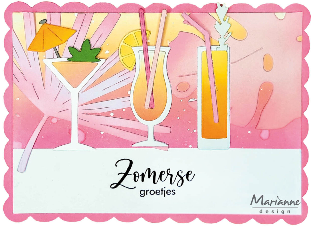 Marianne Design Clear Stamps Zomer & Ijs (CS1167) Marianne Design Clear Stamps Zomer & Ijs (CS1167)