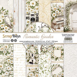 ScrapBoys Romantic Garden 6x6 Inch Paper Pad (SB-ROGA-09)