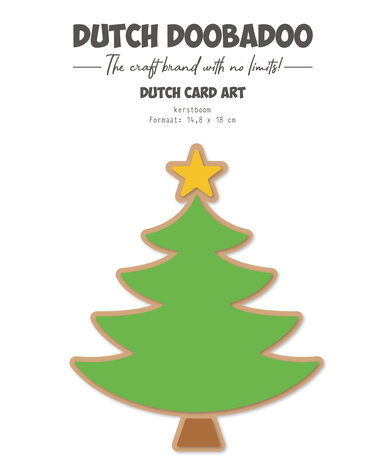 Dutch Doobadoo Dutch Card Art A5 Kerstboom (470.784.317)