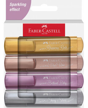 Faber Castell Text Marker 46 Sparkling Effect (4pcs) (FC-254674)