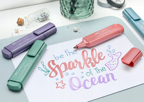 Faber Castell Text Marker 46 Sparkling Effect (4pcs) (FC-254674) Faber Castell Text Marker 46 Sparkling Effect (4pcs) (FC-254674)