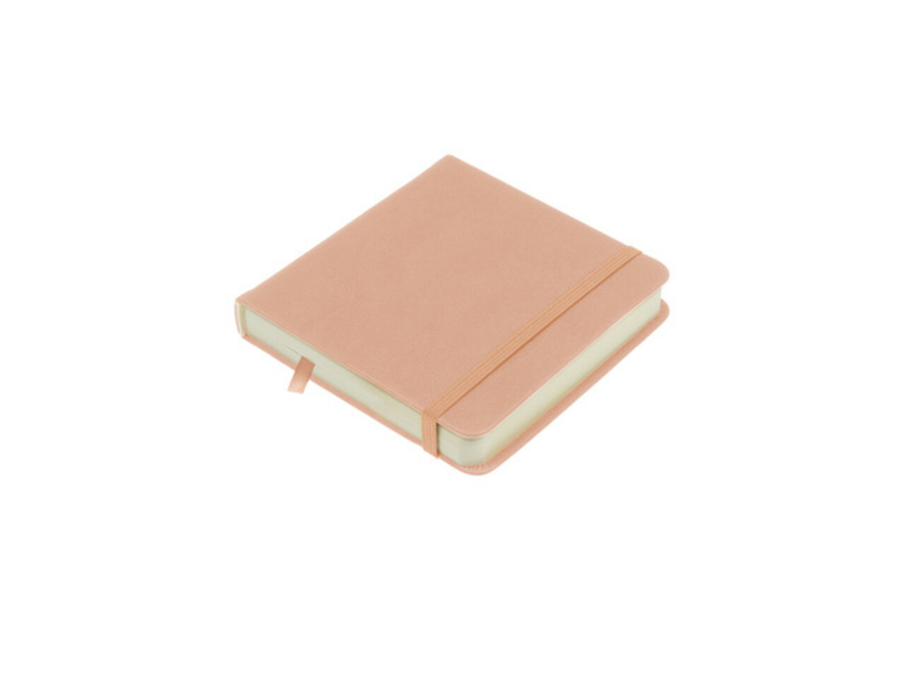 Kangaro Sketchbook 12x12cm PU Hardcover - Old Pink (K-861202)