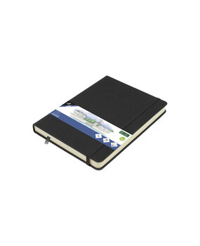 Kangaro Sketchbook A5 PU Hardcover - Black (K-861220)