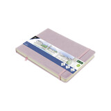 Kangaro Sketchbook A5 Landscape PU Hardcover - Violet (K-861233)
