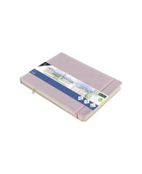 Kangaro Sketchbook A5 Landscape PU Hardcover - Violet (K-861233)