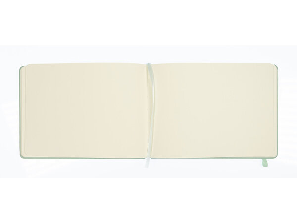 Kangaro Sketchbook A5 Landscape PU Hardcover - Mint (K-861234) Kangaro Sketchbook A5 Landscape PU Hardcover - Mint (K-861234)
