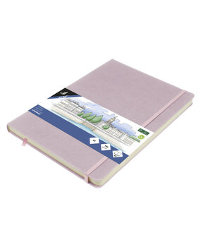 Kangaro Sketchbook A4 PU Hardcover - Violet (K-861243)