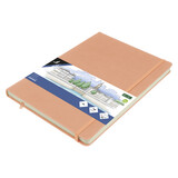 Kangaro Sketchbook A4 PU Hardcover - Old Pink (K-861242)