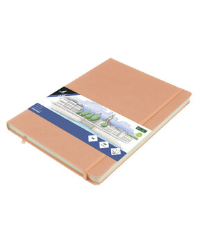 Kangaro Sketchbook A4 PU Hardcover - Old Pink (K-861242)