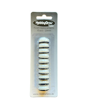 HobbyGros Storage Foam Replacements Mini 20mm (10pcs) (HGT013)