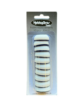 HobbyGros Storage Foam Replacements 30mm (10pcs) (HGT011)