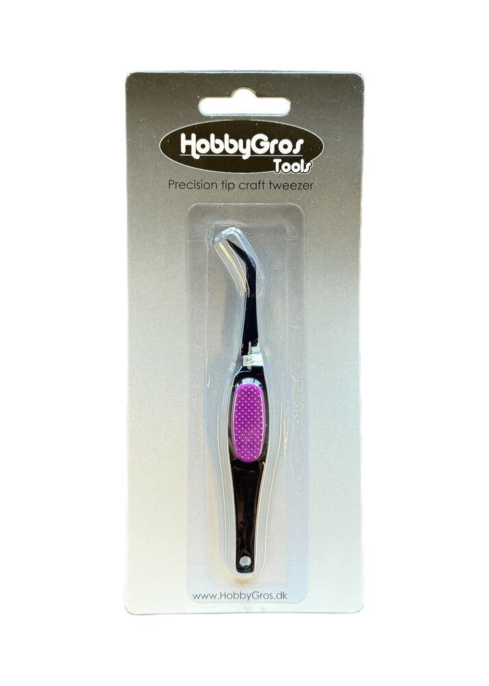 HobbyGros Storage Craft Tweezers Precision Tip 120mm (HGT008)