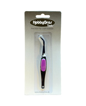 HobbyGros Storage Craft Tweezers Precision Tip 120mm (HGT008)