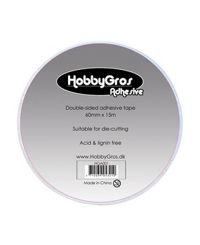 HobbyGros Storage Double-sided Adhesive Tape 60mmx15m (HGA001) HobbyGros Storage Double-sided Adhesive Tape 60mmx15m (HGA001)