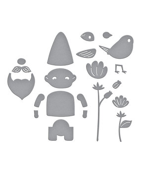 Spellbinders Garden Buddies Etched Dies (S3-513)