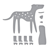 Spellbinders Roller Disco Dottie Etched Dies (S2-405)