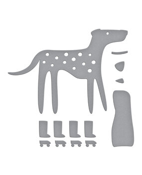 Spellbinders Roller Disco Dottie Etched Dies (S2-405)