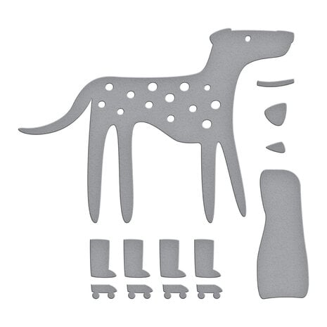 Spellbinders Roller Disco Dottie Etched Dies (S2-405) Spellbinders Roller Disco Dottie Etched Dies (S2-405)