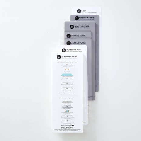 Spellbinders Compact Universal Plate System 3.5x9.0 Inch (PS-013) Spellbinders Compact Universal Plate System 3.5x9.0 Inch (PS-013)