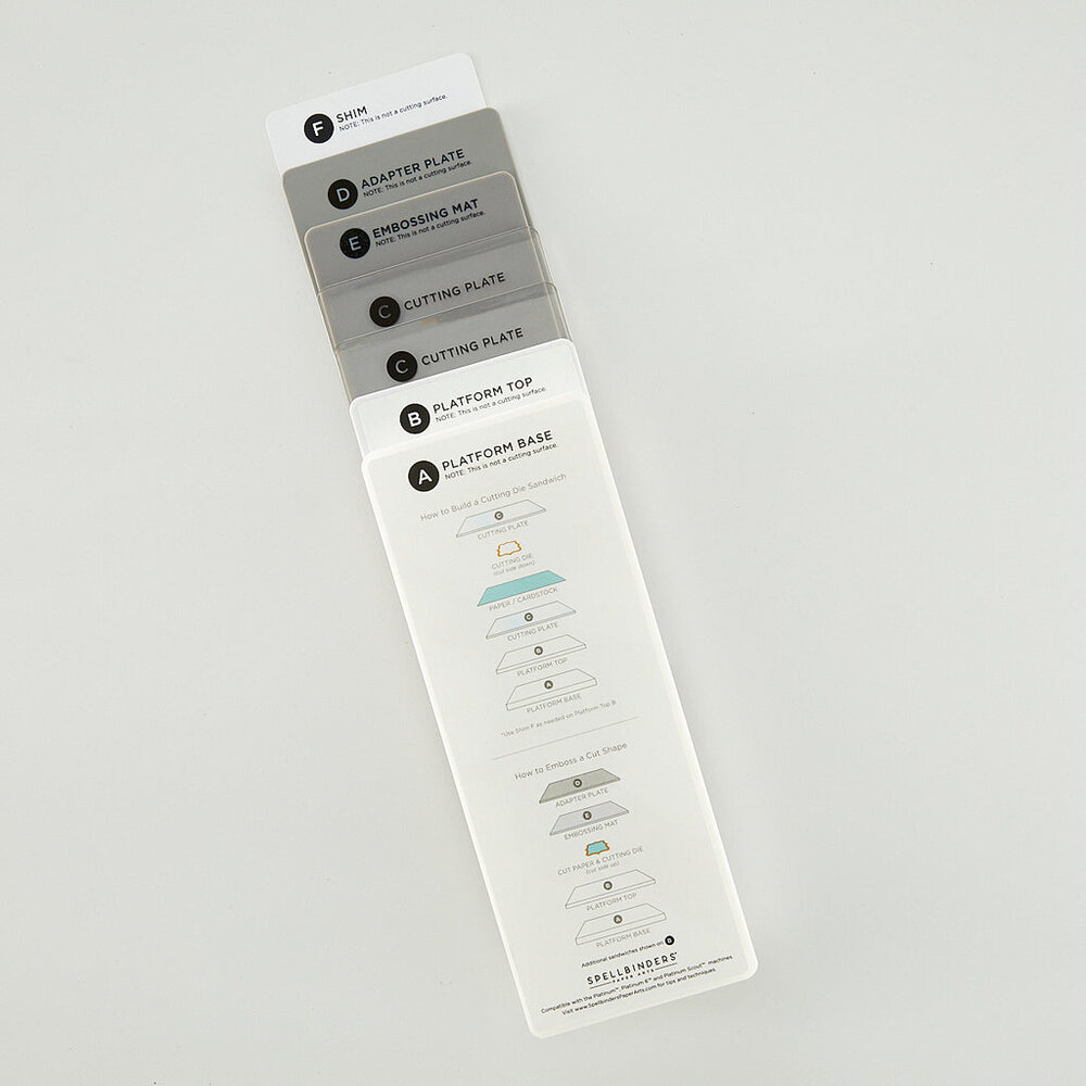 Spellbinders Compact Universal Plate System 3.5x9.0 Inch (PS-013) Spellbinders Compact Universal Plate System 3.5x9.0 Inch (PS-013)