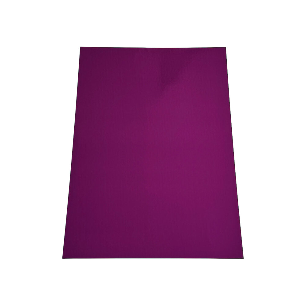 Paper Favourites Mirror Card Glossy A4  Electric Purple 250gsm (5pcs) (PFSS109)