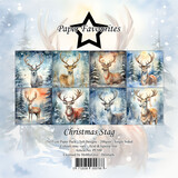 Paper Favourites Christmas Stag 6x6 Inch Paper Pack (PF500)
