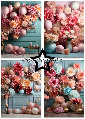 Paper Favourites Wedding Flowers A5 Paper Pack (PFA143) Paper Favourites Wedding Flowers A5 Paper Pack (PFA143)