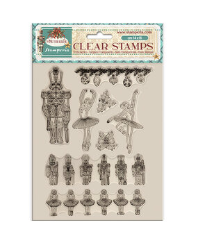 Stamperia The Nutcracker Clear Stamps Ballet and Soldiers (WTK199) Stamperia The Nutcracker Clear Stamps Ballet and Soldiers (WTK199)