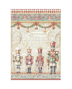 Stamperia The Nutcracker A4 Rice Paper Soldiers (6pcs) (DFSA4942) (DISCONTINUED) Stamperia The Nutcracker A4 Rice Paper Soldiers (6pcs) (DFSA4942) (DISCONTINUED)