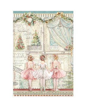 Stamperia The Nutcracker A4 Rice Paper Ballet (6pcs) (DFSA4943) (DISCONTINUED) Stamperia The Nutcracker A4 Rice Paper Ballet (6pcs) (DFSA4943) (DISCONTINUED)