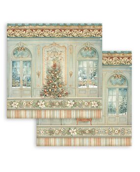 Stamperia The Nutcracker 12x12 Inch Paper Sheets Christmas Tree (10pcs) (SBB1019) (DISCONTINUED) Stamperia The Nutcracker 12x12 Inch Paper Sheets Christmas Tree (10pcs) (SBB1019) (DISCONTINUED)
