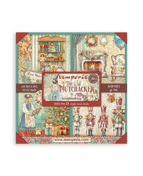 Stamperia The Nutcracker 12x12 Inch Paper Pack Maxi (Single Face) (SBBXLB16) Stamperia The Nutcracker 12x12 Inch Paper Pack Maxi (Single Face) (SBBXLB16)