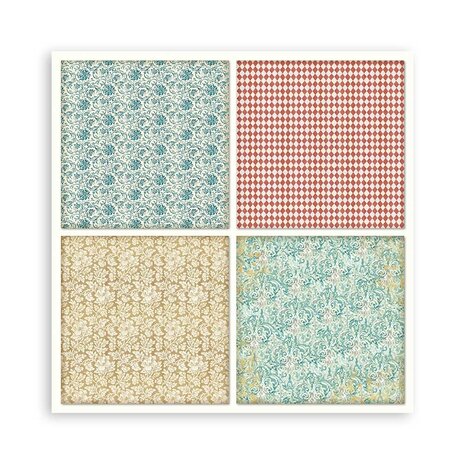 Stamperia The Nutcracker 12x12 Inch Paper Pack Maxi (Single Face) (SBBXLB16)