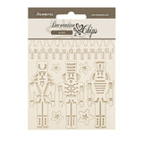 Stamperia The Nutcracker Decorative Chips Soldiers (SCB227) Stamperia The Nutcracker Decorative Chips Soldiers (SCB227)