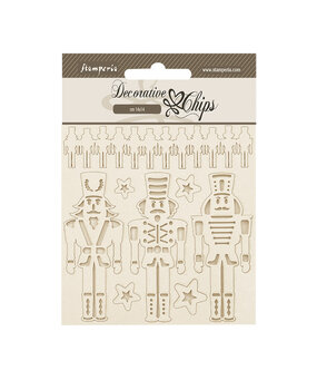 Stamperia The Nutcracker Decorative Chips Soldiers (SCB227) Stamperia The Nutcracker Decorative Chips Soldiers (SCB227)